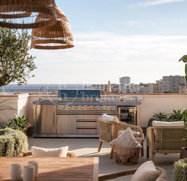 Penthouse Port Royal - with Rooftop Terrace and panoramic Port and Sea views