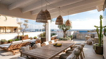 Penthouse Port Royal - with Rooftop Terrace and panoramic Port and Sea views