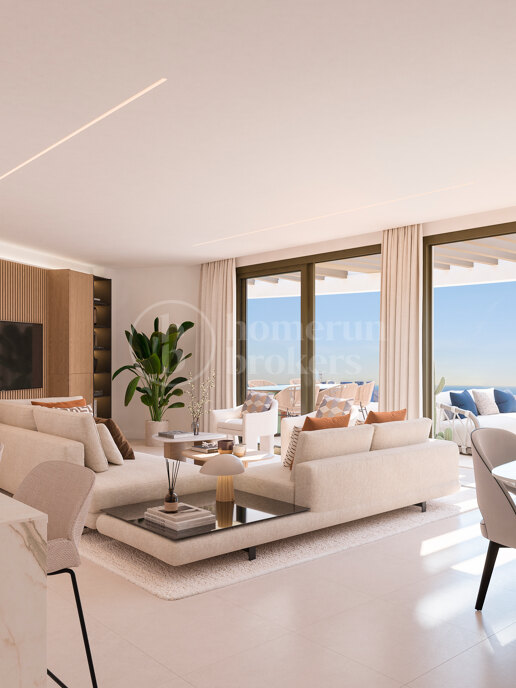 Apartment Mar Alto 1 - Bright 1-bedroom apartment with terrace and open views in Las Mesas, Estepona