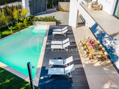 Villa Bianca Modern lyx Villa i La Reserva de Marbella