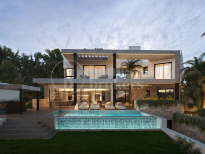 Villa Villa Villa Villa Villa Noura Sky - Moden lyxvilla i Marbella Golden MIle