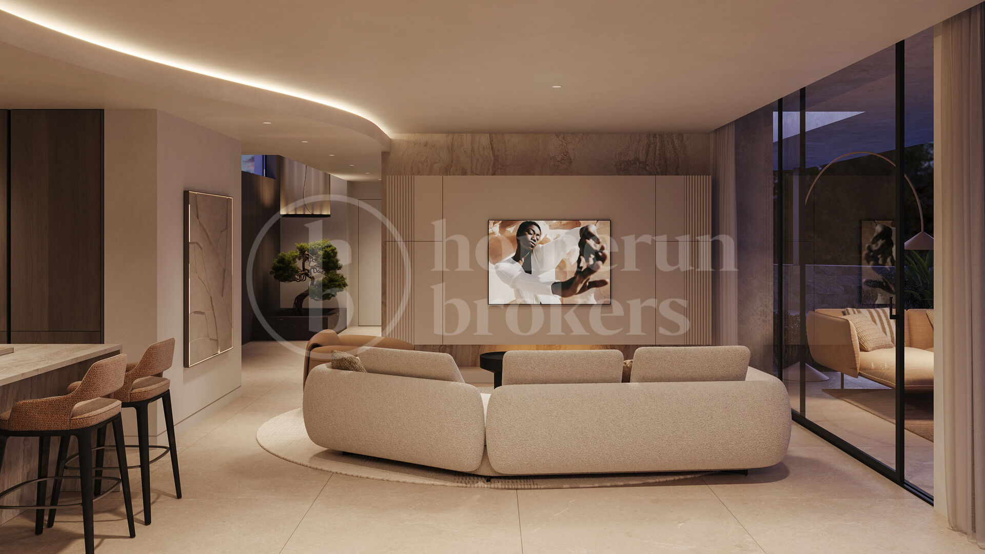 Villa Villa Villa Villa Villa Noura Sky - Moden lyxvilla i Marbella Golden MIle