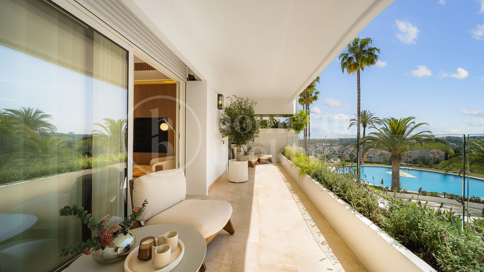 Lägenhet Arka Hill - Renoverad 3-rum med havsutsikt i Marbella Golden Mile