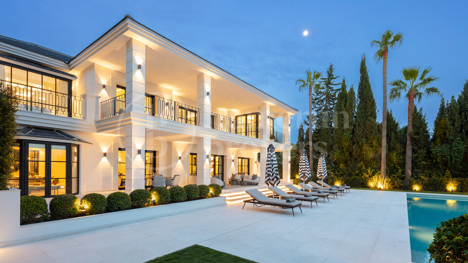 Villa Marusha - Villa med havsutsikt i Sierra Blanca Marbella