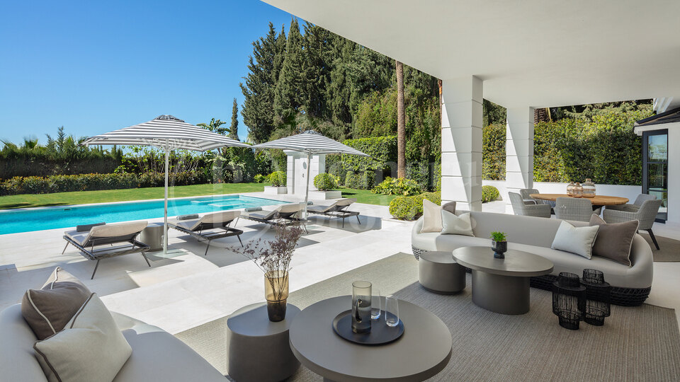 Villa Marusha - Villa med havsutsikt i Sierra Blanca Marbella