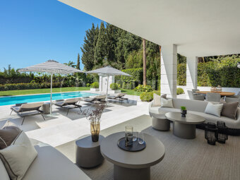 Villa Marusha - Villa med havsutsikt i Sierra Blanca Marbella