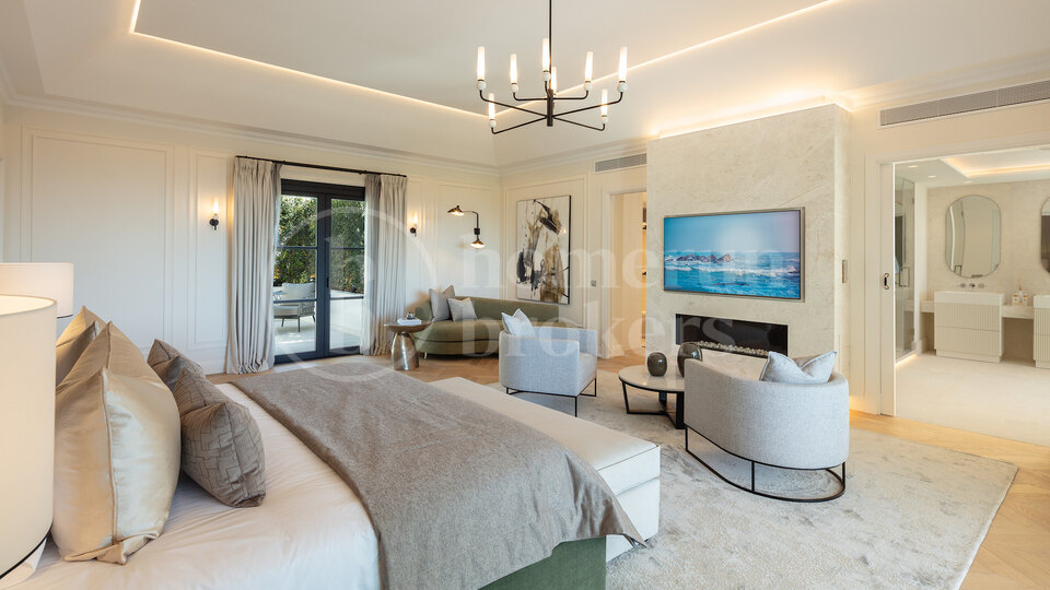 Villa Marusha - Villa med havsutsikt i Sierra Blanca Marbella
