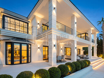 Villa Marusha - Villa med havsutsikt i Sierra Blanca Marbella