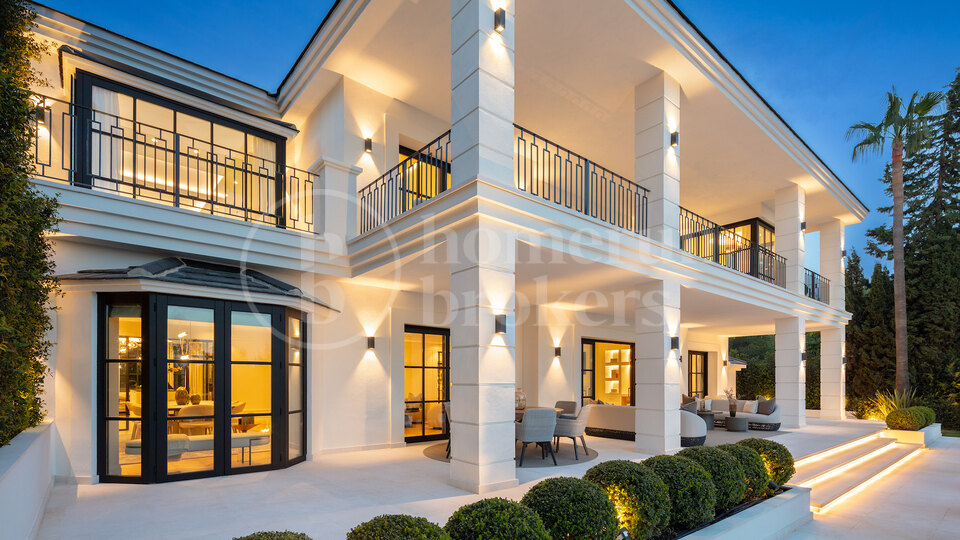 Villa Marusha - Villa med havsutsikt i Sierra Blanca Marbella