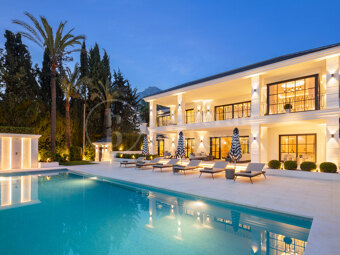 Villa Marusha - Villa med havsutsikt i Sierra Blanca Marbella