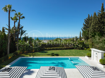 Villa Marusha - Villa med havsutsikt i Sierra Blanca Marbella