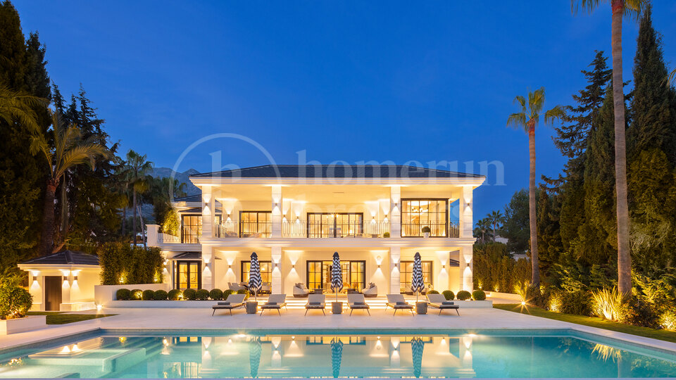 Villa Marusha - Villa med havsutsikt i Sierra Blanca Marbella
