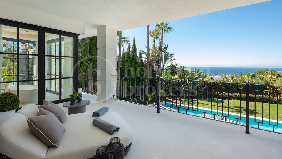 Villa Marusha - Villa med havsutsikt i Sierra Blanca Marbella