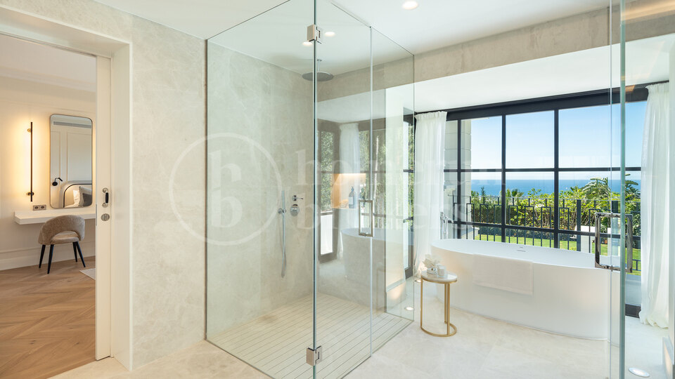 Villa Marusha - Villa med havsutsikt i Sierra Blanca Marbella