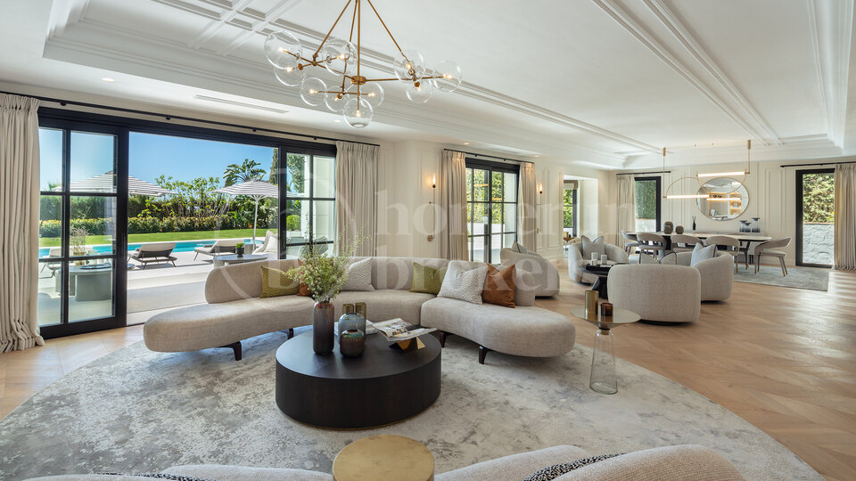 Villa Marusha - Villa med havsutsikt i Sierra Blanca Marbella