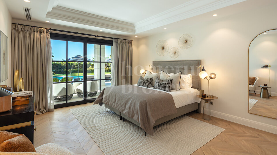 Villa Marusha - Villa med havsutsikt i Sierra Blanca Marbella