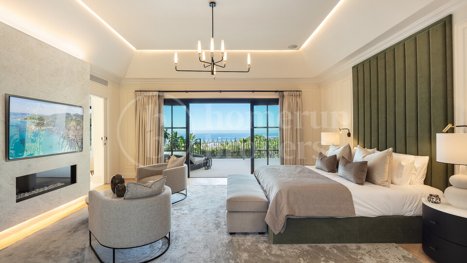 Villa Marusha - Villa med havsutsikt i Sierra Blanca Marbella