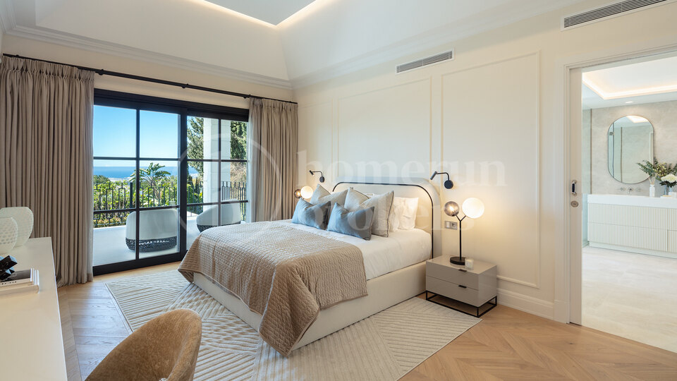 Villa Marusha - Villa med havsutsikt i Sierra Blanca Marbella