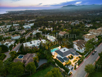 Villa Marusha - Villa med havsutsikt i Sierra Blanca Marbella