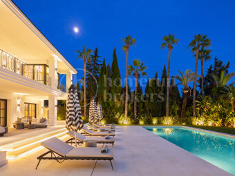 Villa Marusha - Villa med havsutsikt i Sierra Blanca Marbella