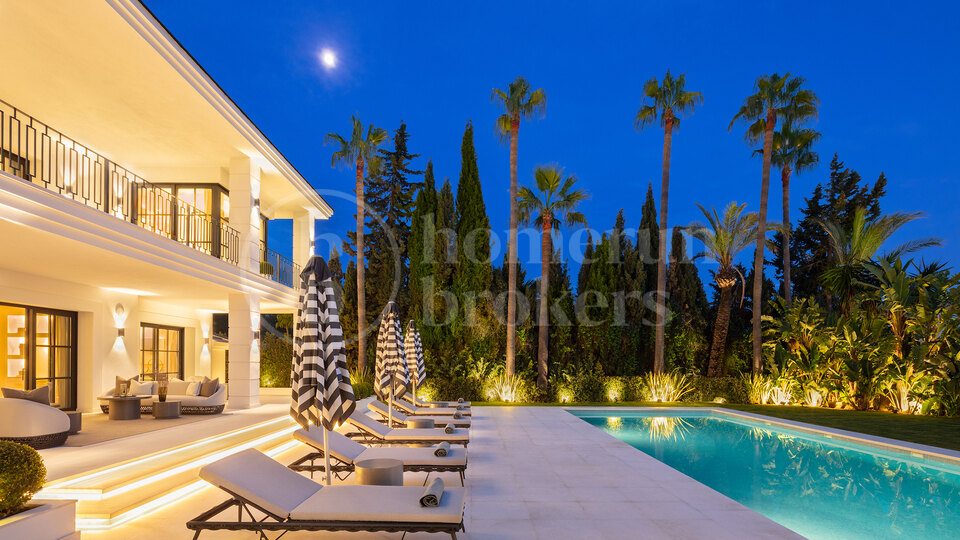 Villa Marusha - Villa med havsutsikt i Sierra Blanca Marbella