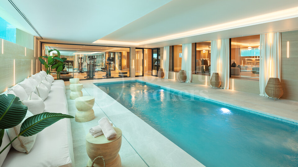 Villa Marusha - Villa med havsutsikt i Sierra Blanca Marbella