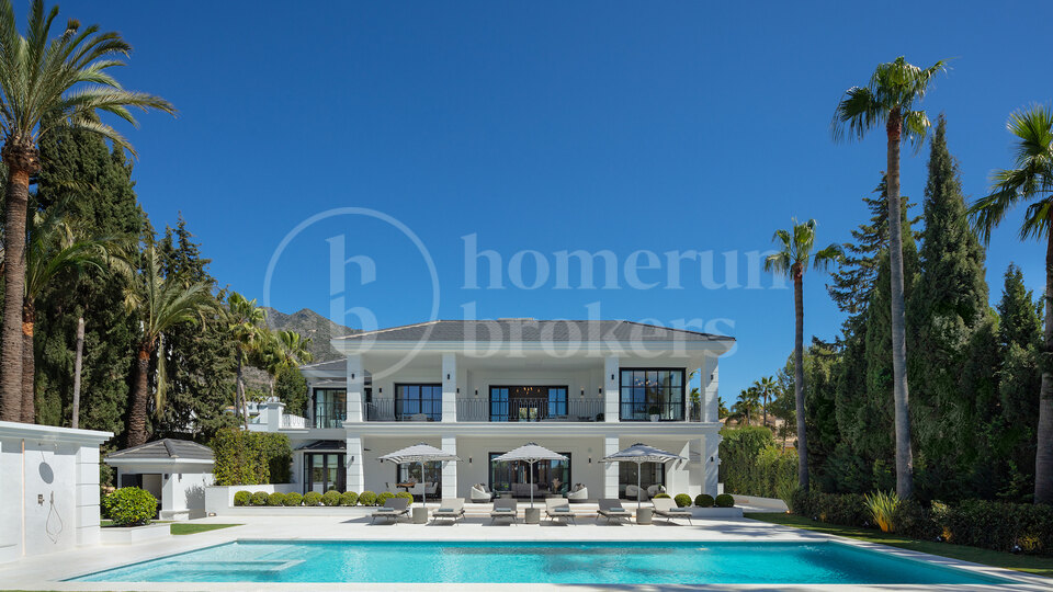 Villa Marusha - Villa med havsutsikt i Sierra Blanca Marbella
