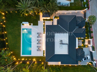 Villa Marusha - Villa med havsutsikt i Sierra Blanca Marbella