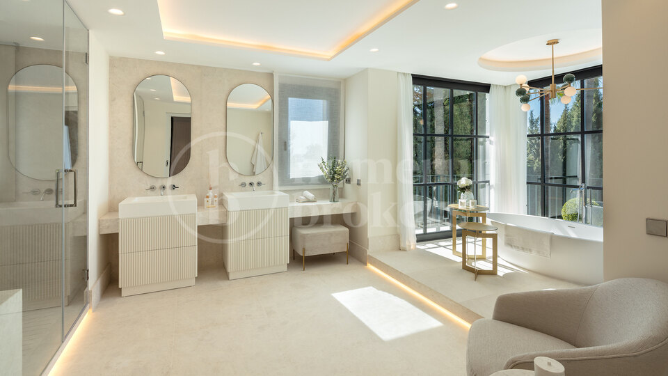 Villa Marusha - Villa med havsutsikt i Sierra Blanca Marbella
