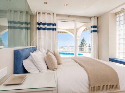 Villa El Herrojo - Lyxvilla med 6 sovrum för uthyrning och panoramautsikt över havet
