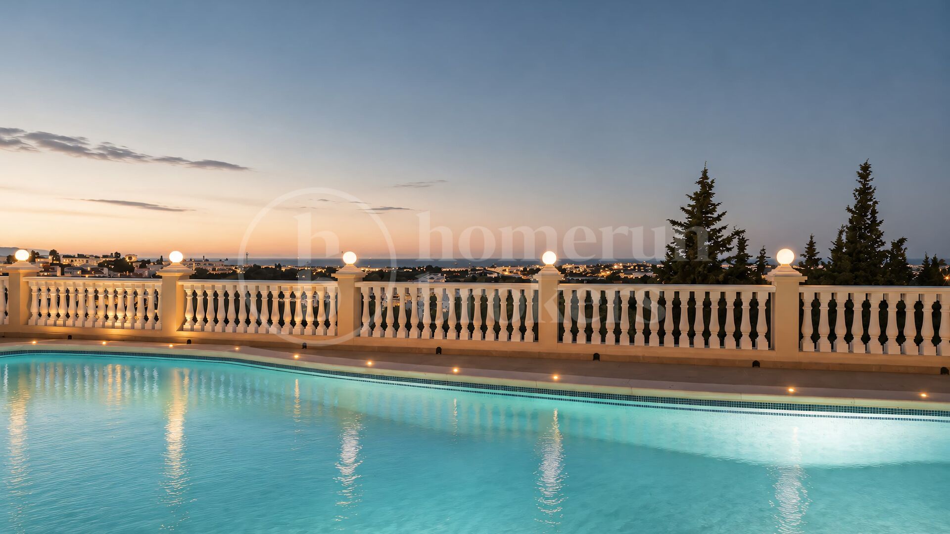 Villa El Herrojo - Lyxvilla med 6 sovrum för uthyrning och panoramautsikt över havet