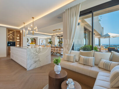 Penthouse Feroz – Lyxig duplex-penthouse med panoramautsikt över havet