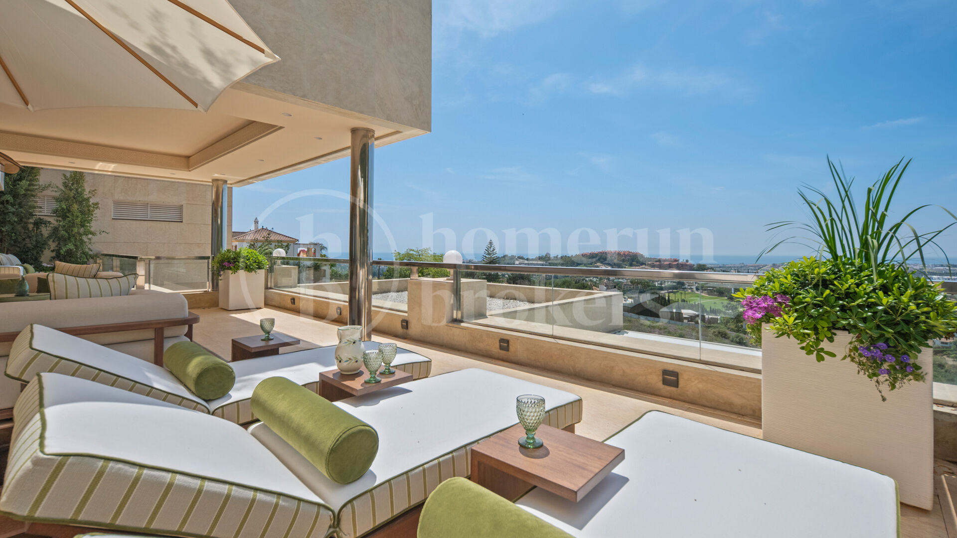 Penthouse Feroz – Lyxig duplex-penthouse med panoramautsikt över havet
