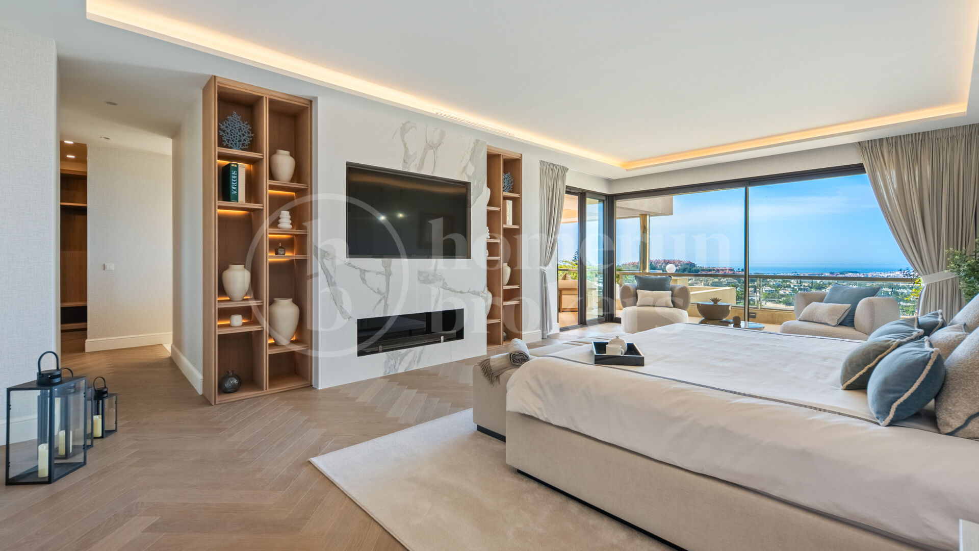 Penthouse Feroz – Lyxig duplex-penthouse med panoramautsikt över havet