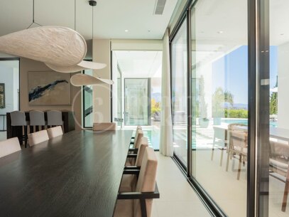 9-Bedroom Luxury Villa with Panoramic Sea Views in Estepona East