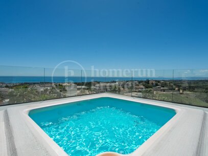 9-Bedroom Luxury Villa with Panoramic Sea Views in Estepona East
