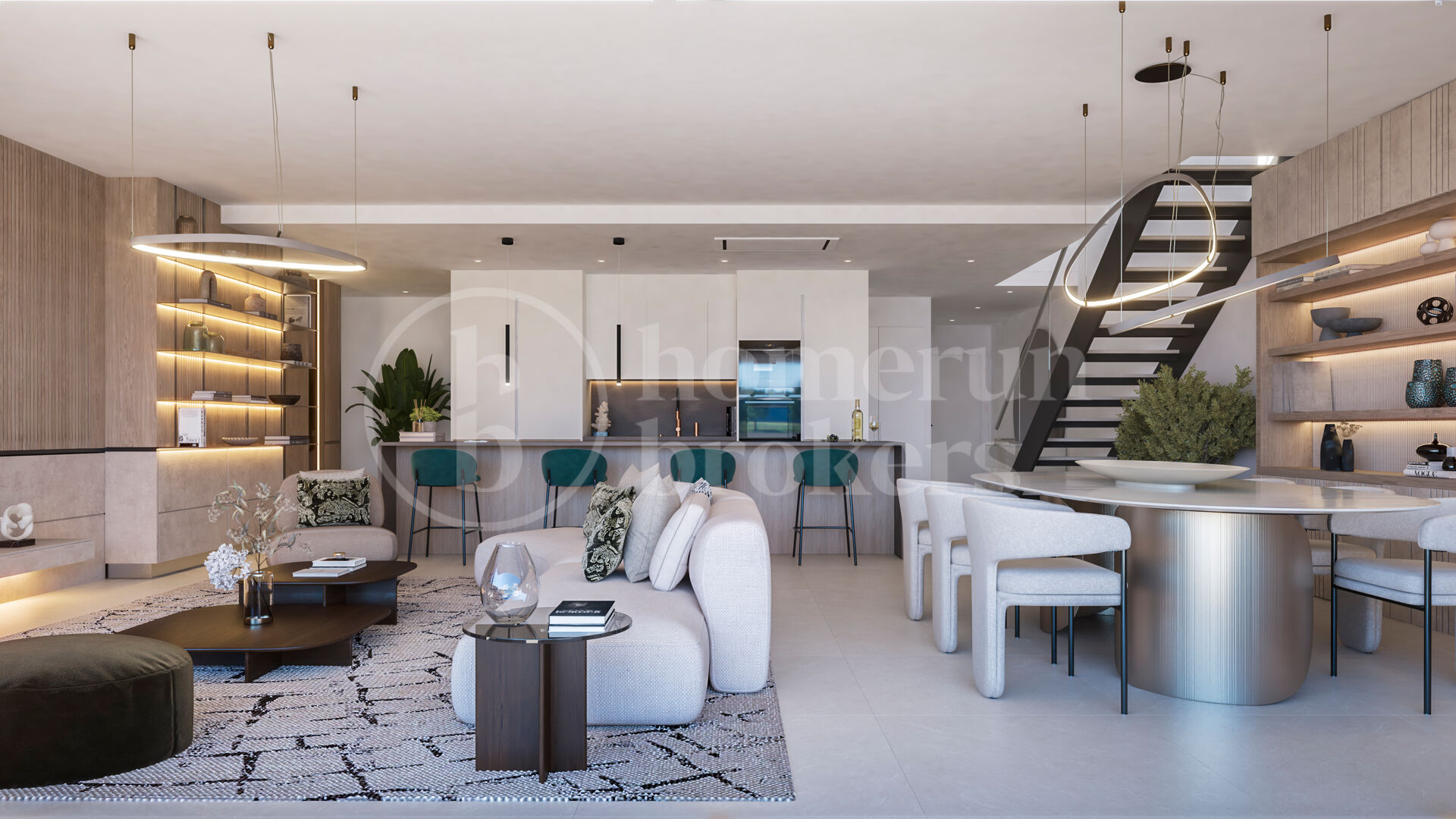 Apartment Nubay– 3-Bedroom Contemporary Residence by the Sea