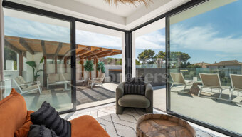 Luxury Duplex Penthouse with Private Rooftop Pool & Sea Views