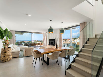 Luxury Duplex Penthouse with Private Rooftop Pool & Sea Views