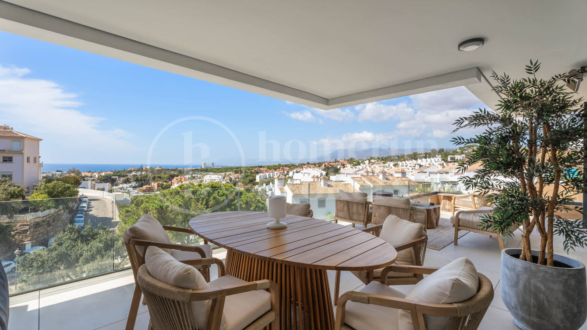 Luxury Duplex Penthouse with Private Rooftop Pool & Sea Views
