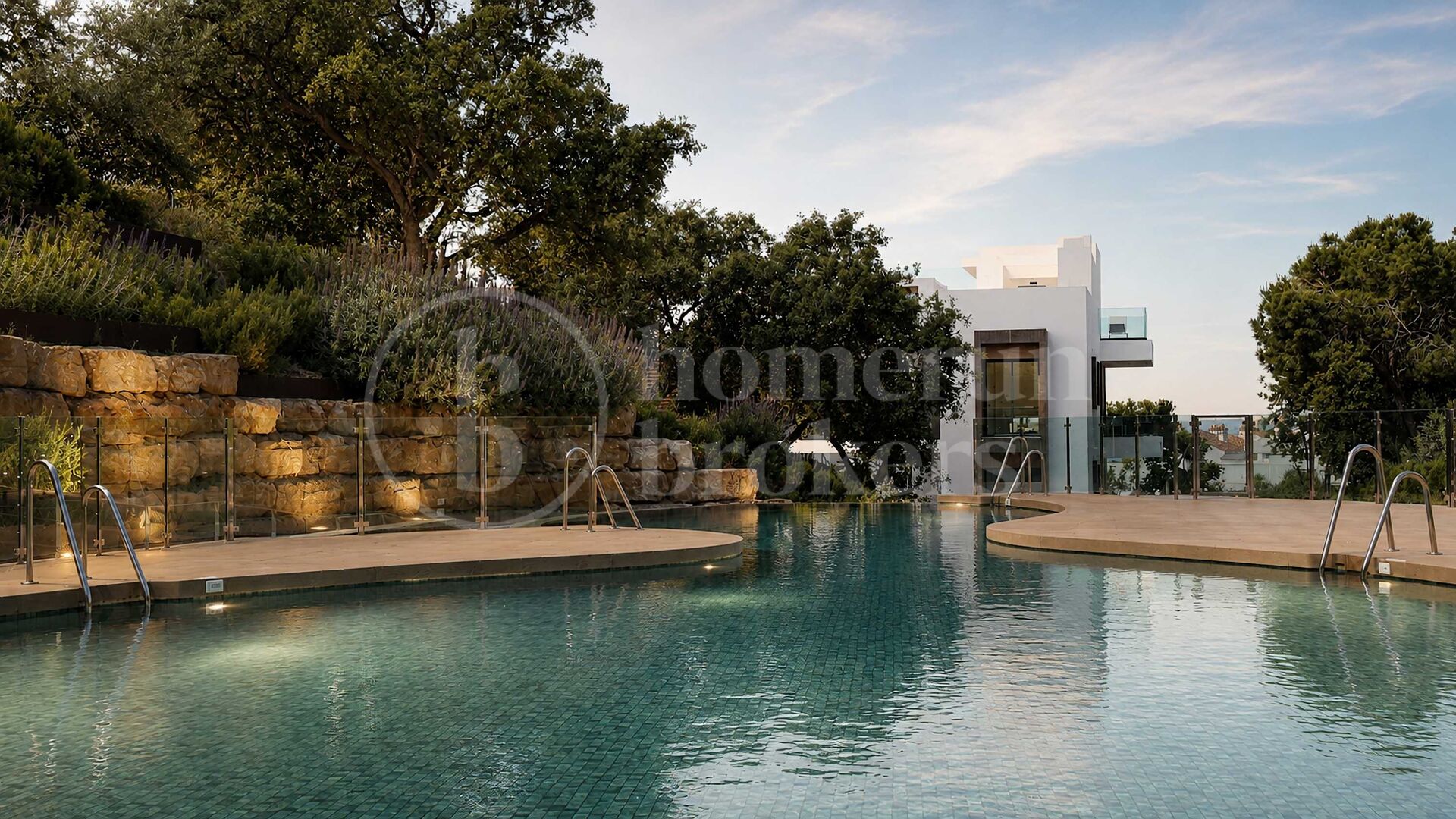 Luxury Duplex Penthouse with Private Rooftop Pool & Sea Views