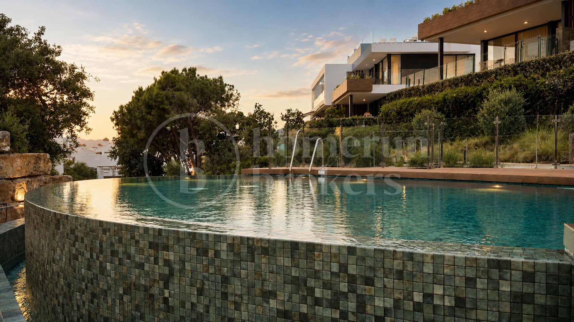 Luxury Duplex Penthouse with Private Rooftop Pool & Sea Views
