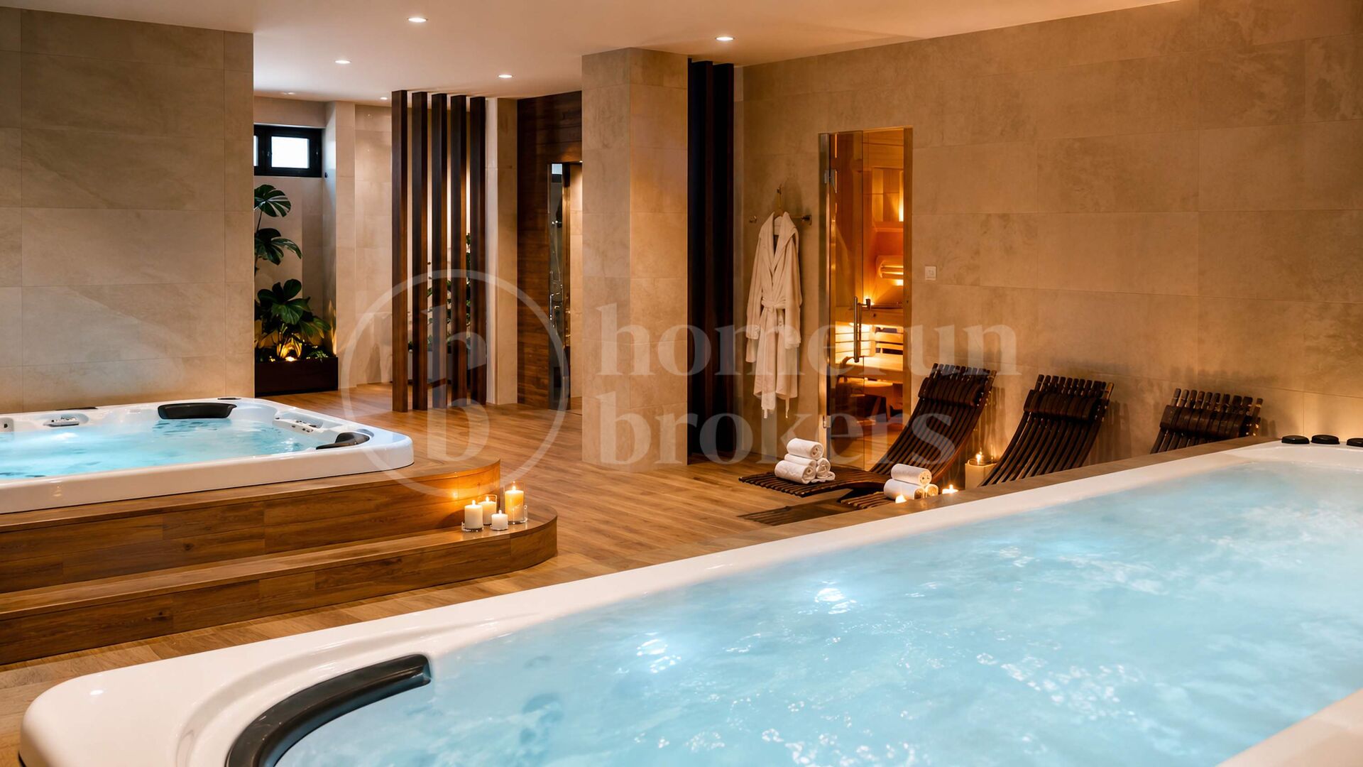 Luxury Duplex Penthouse with Private Rooftop Pool & Sea Views