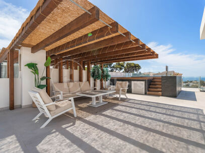 Luxury Duplex Penthouse with Private Rooftop Pool & Sea Views
