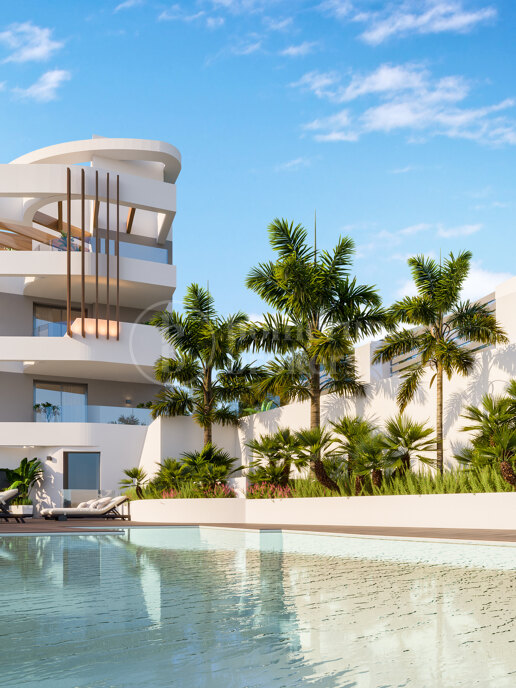 Apartment Breeze – Modern 2-rumslägenhet i Guadalmina Golf