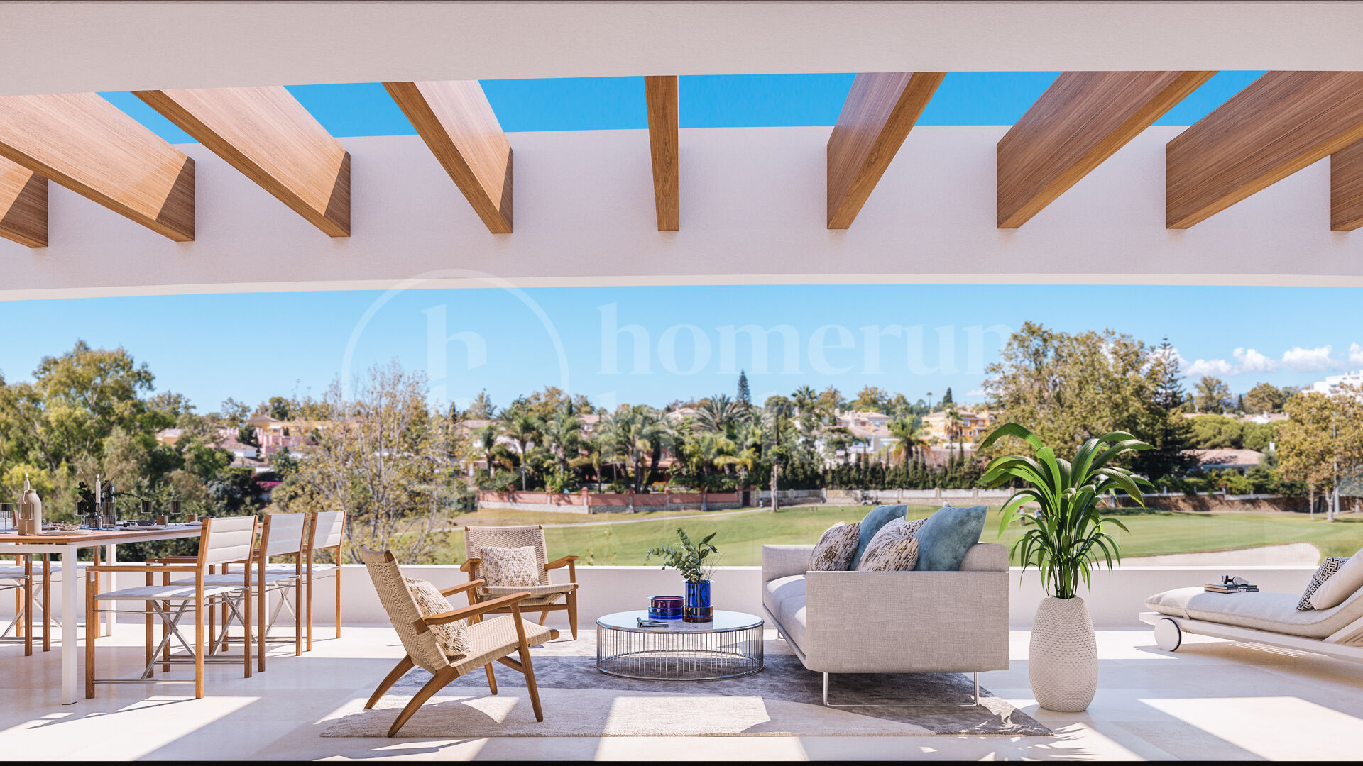 Apartment Breeze – Modern 2-rumslägenhet i Guadalmina Golf