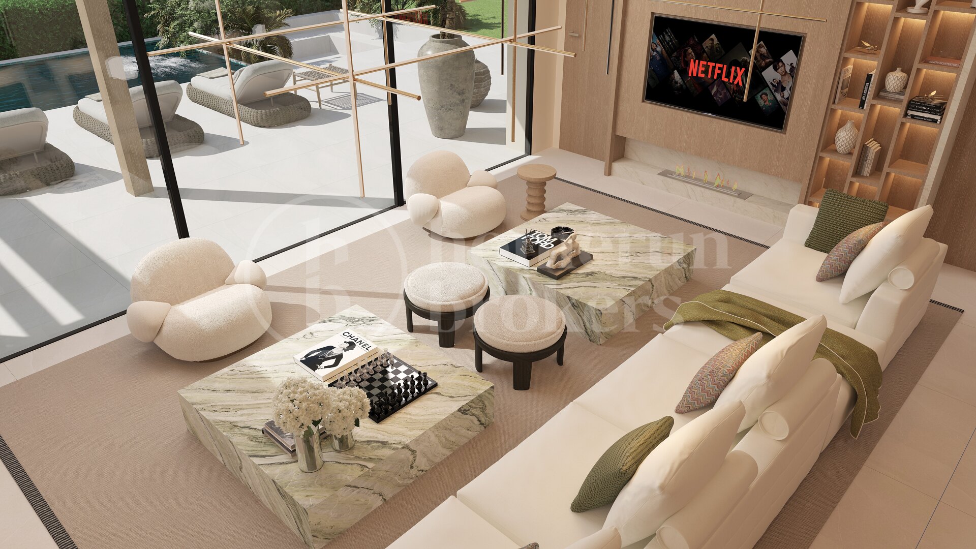 Villa Ocean Eleven – Modern villa med 4 sovrum i Bel-Air