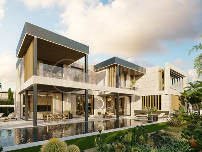 Villa Ocean Eleven – Modern villa med 4 sovrum i Bel-Air