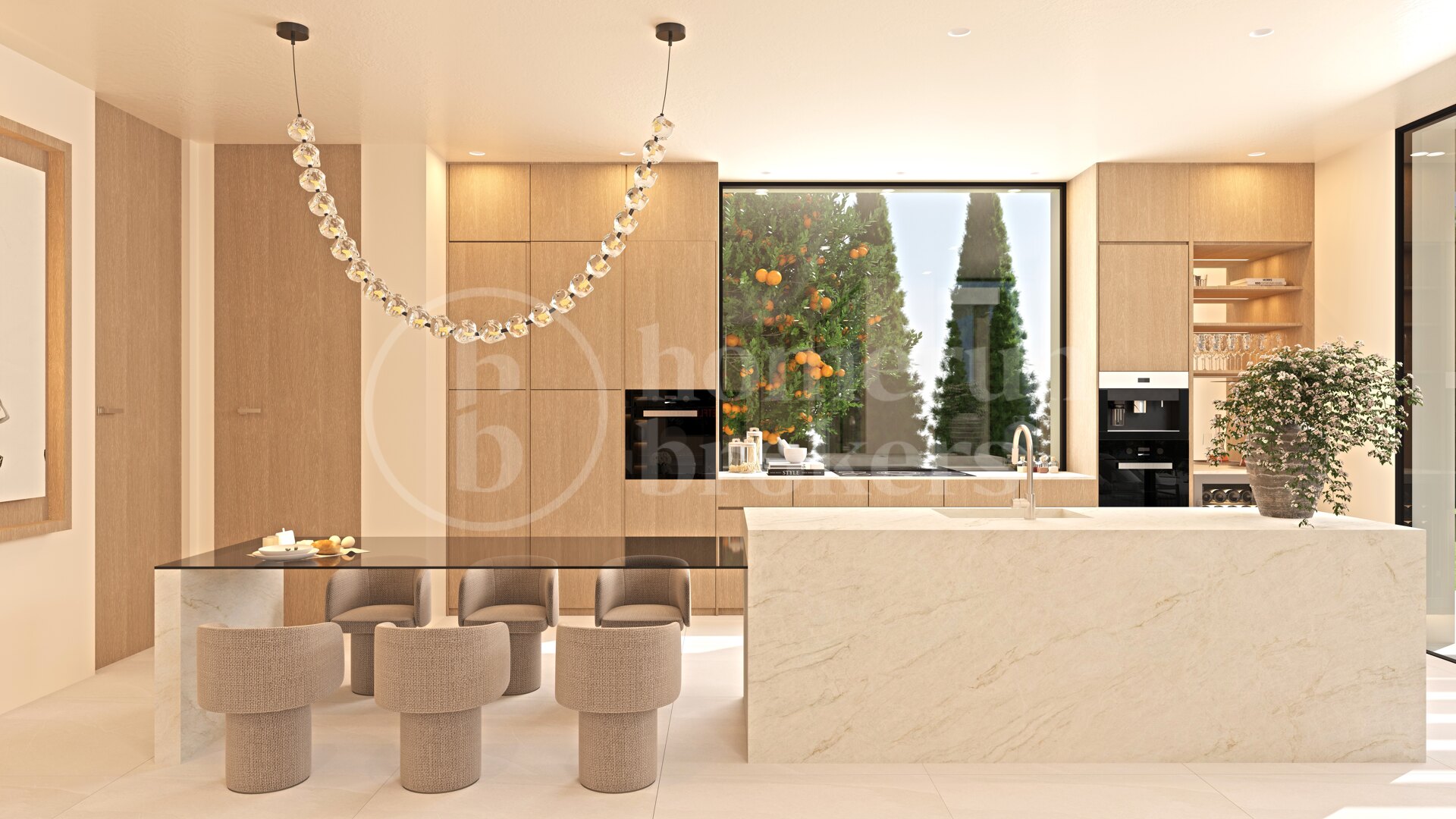 Villa Ocean Eleven – Modern villa med 4 sovrum i Bel-Air