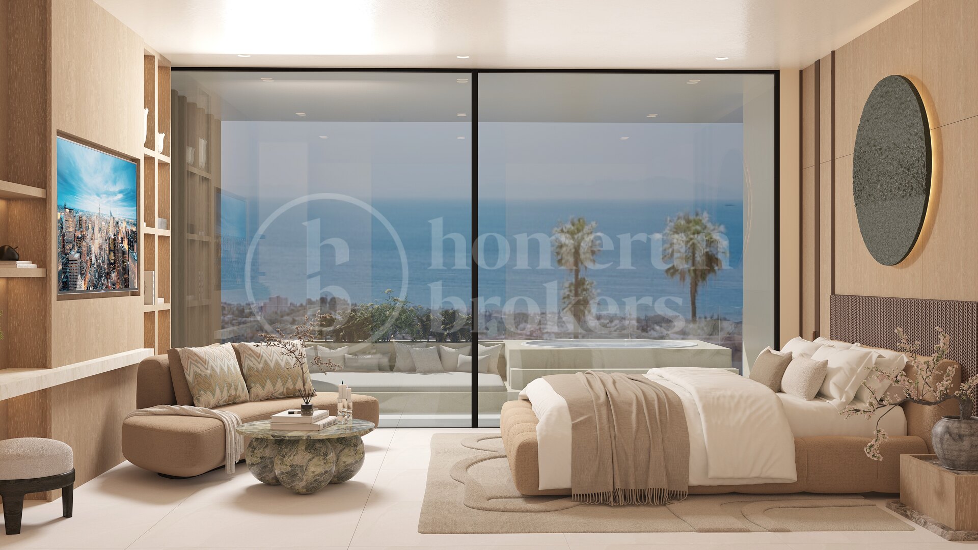 Villa Ocean Eleven – Modern villa med 4 sovrum i Bel-Air
